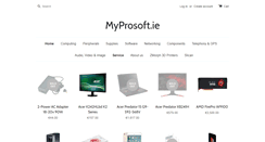 Desktop Screenshot of myprosoft.ie